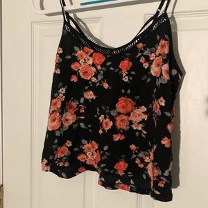 Floral Cropped Tank top